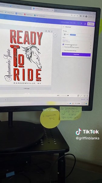 How to download a PNG with a transparent background in #canva! #canvahacks #shirtmaker #dtftransfer
