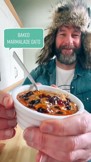 Hebridean Baker Recipe: Airfryer Baked Marmalade Oats