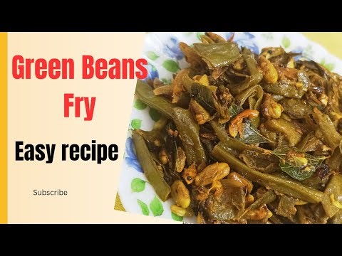 Green Beans Fry | Simple & Easy Indian Style Recipe | Healthy Sabzi in Minutes
