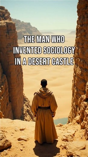 The man who invented sociology in a desert castle