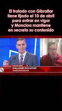 🔴GUILLERMO ROCAFORT REVEALS SÁNCHEZ'S DARK PACT TO SHIELD GIBRALTAR AS A NEST OF CORRUPTION