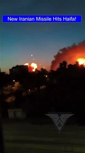 Suspected Iranian Submunition Warhead Hits Haifa