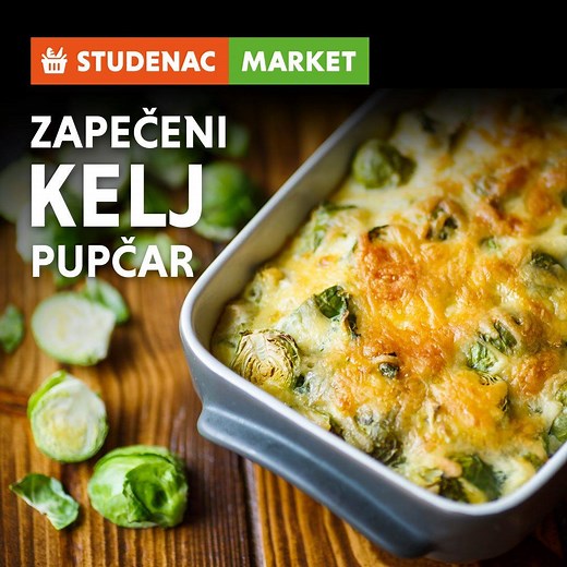 Pogledajte novi recept koji je pripremio Chef Goran Mušura. :) Zapečeni kelj pupčar može biti jako ukusan prilog, a ako dodate kockice piletine ili puretine dobit ćete konkretno jelo! | Studenac