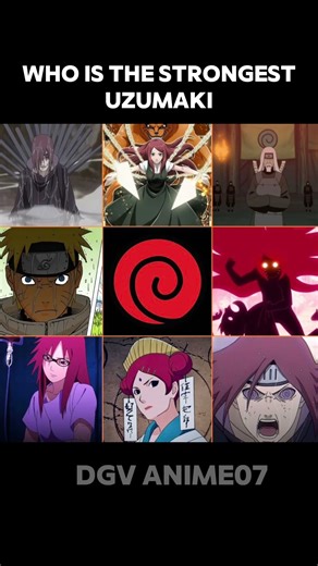 who is the strongest uzumaki🥵#naruto#narutoshippuden#kakashi#madara #sasuke #anime #obito