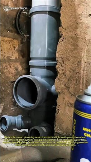 Hidden Drain Pipe Hack