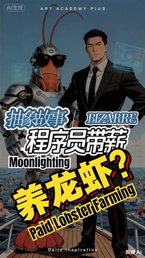 抽象故事系列：程序员带薪养龙虾？