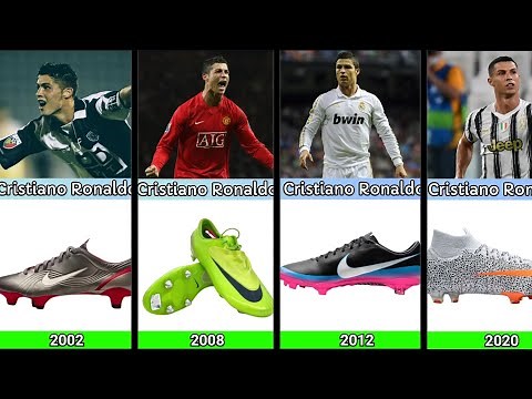 CRİSTİANO RONALDO - THE EVOLUTION OF FOOTBALL BOOTS 2002 - 2023