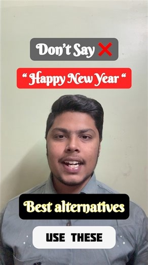 Don’t Say “Happy New Year” Try These #youtubeshorts #shorts #englishspeaking