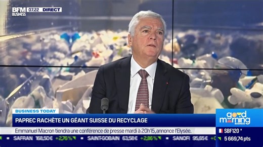 Paprec rachète un géant suisse du recyclage "La Suisse est exemplaire en matière de déchets, avec des citoyens concernés par le sujet, c'est pour cela qu'on a voulu démarrer dans ce pays-là." 🎙️ Jean-Luc Petithuguenin, Fondateur de Paprec et Président de Paprec International | BFM Business
