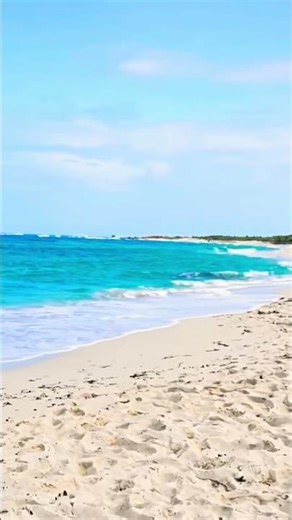 Cayo Santa María, Cuba 🌴 White Sand Beach Waves & Ocean Relaxation