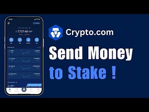 How to Send Money to Stake Using Crypto.com !