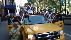 Rusty Goffe the original oompa loompa dances through NYC for the 40th Anniversary | Willy Wonka & the Chocolate Factory