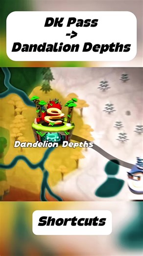 Exploring Dandalion Depths in Mario Kart World