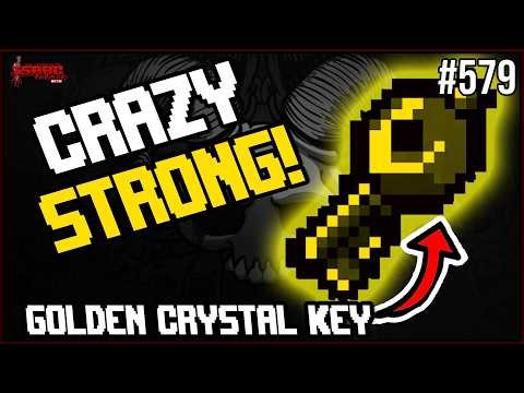 The GOLDEN CRYSTAL KEY is STRONG! - The Binding Of Isaac Repentance+ #579