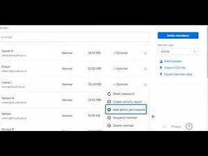 Instructions: Adding a New Admin to Dropbox Business Account