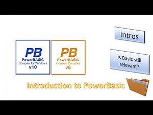 Introduction to Programming with PowerBasic compilers - Is Basic still relevant?