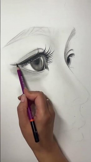 How to Draw a Hyper Realistic Eyes Step by Step #drawing #pencildrawing #art #portraitdrawing