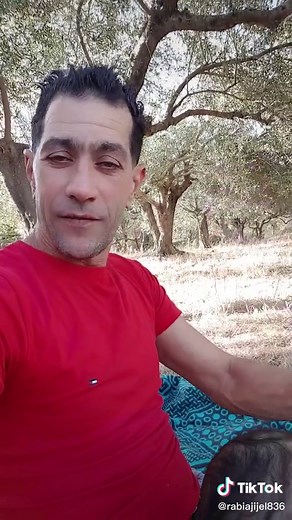 Outdoor Activity with a Man in Red Shirt