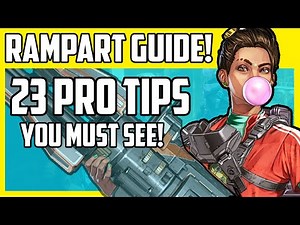 Apex Legends Rampart Guide - 23 Must See Tips And Advanced Abilities Explained in Season 6!