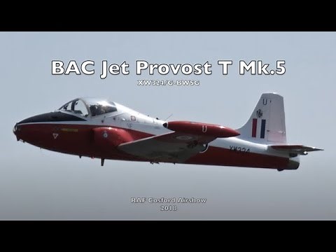 BAC Jet Provost T Mk.V - RAF Cosford Airshow 2018