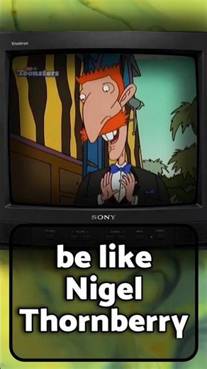 📺 i'll do 𝒕𝒉𝒊𝒔 with my 𝗵𝗮𝗻𝗱𝘀⭑✮⋆˙ Nigel Thornberry ✮ #2000s Nickelodeon ✮ #nickelodeon #shorts