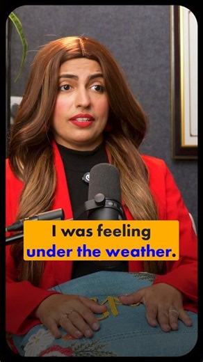 What does "Under the Weather" mean? 🌍 | Learn English Idiom | English Connection EC #shorts
