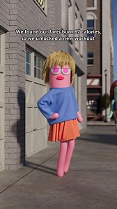 We found out farts burn 67 calories, so we unlocked a new workout #fart #workout #calories | Nobody Sausage