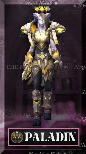Wow Midnight Paladin Transmog #worldofwarcraft #Paladin transmogs #Paladin xmogs #wow #midnight