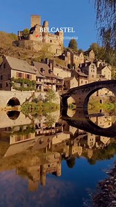 Belcastel, uno de los pueblos medievales más bonitos de Francia 🏘️🏰 #belcastel #francia #aveyron #turismo #viajes | Planeta fascinante