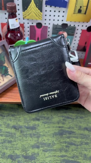 Billetera de cuero grande y atractiva para hombre - cómo elegir