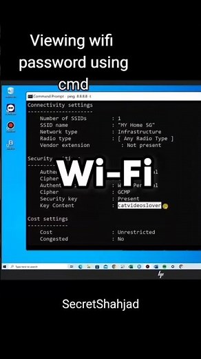 How to See All WiFi Passwords Using CMD (100% Working) 🔥 | Show Saved WiFi Passwords in Windows!