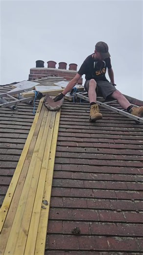 Dry Ridge System Installation for Roof Maintenance