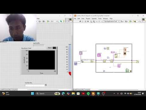 PENJELASAN PENGONTROLAN SENSOR MENGGUNAKAN LABVIEW SEBAGAI SCADA