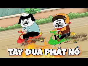 GẤU HÀI HƯỚC: Tay Đua Phát Nổ | Tập 210 | Phim hoạt hình gấu trúc trung quốc meme siêu buồn cười