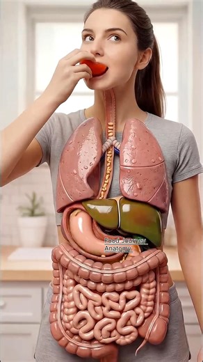 See What a Tomato Really Does Inside Your Body 3DAnatomy Animation