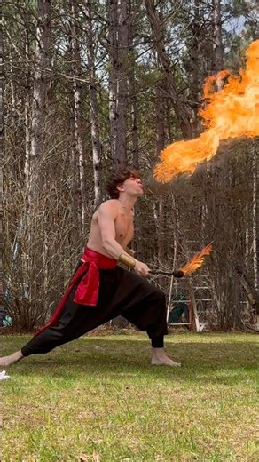 Real life firebender 🔥🐉
