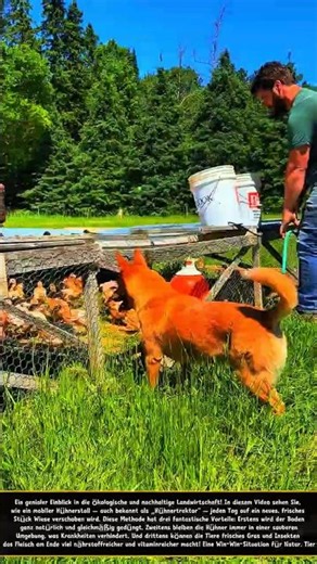 Frisches Gras jeden Tag: Der mobile Hühnertraktor für gesündere Tiere