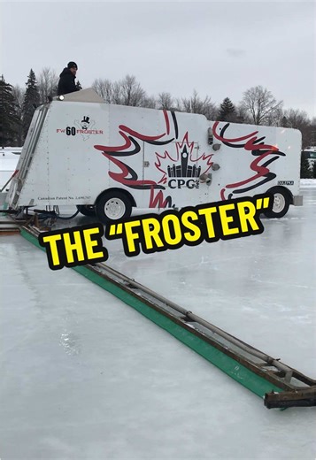 The “FROSTER” 🇨🇦 ❄️ #Ottawa #rideaucanal #canada #fyp