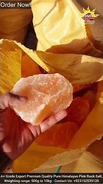 🧘‍♂️ Salt Room Materials | Premium Himalayan Pink Rock Salt Supplier & Exporter