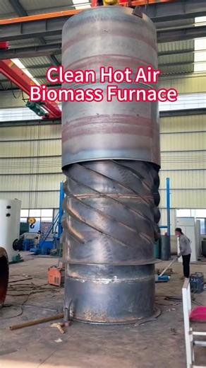 Efficient Biomass Clean Hot Air Furnace for Industry