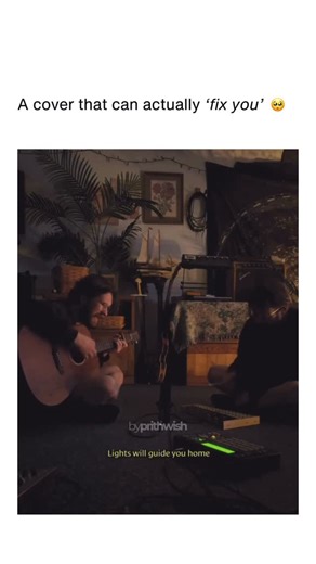 Good Indie Music | Songs on Instagram: "‘Fix You’ Cover by @ericolsith Fix You is one of Coldplay’s most emotional songs. Chris Martin wrote it during a difficult time while trying to comfort his wife after the loss of her father. What began as a very personal moment turned into a song that people around the world lean on during their own hardest days. Simple, honest, and timeless. [FixYou, Coldplay, SongStory, Song Cover] #coldplay #fixyou #cover"