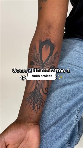 Ankh tattoo 🥰 MORE ON INSTA : marily_tattoo #ankh #ankhtattoo #tattoo #tattooartist #tattooartist