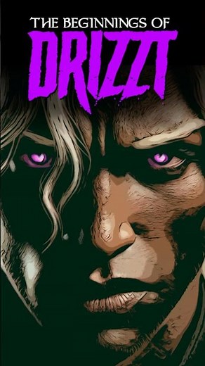 The Origins of Drizzt Do’Urden #drizzt #forgottenrealms #dungeonsanddragons #fantasybooks