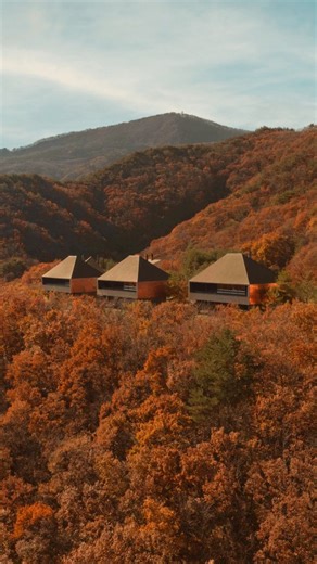 NOT A HOTEL on Instagram: "NOT A HOTEL MINAKAMI TOJI Autumn at “NOT A HOTEL MINAKAMI TOJI,” set quietly atop the mountain, is a season when the surrounding peaks turn a deep, vivid red. Soaking in the warm water, you simply gaze out at the landscape as it shifts toward the end of autumn. Reflections of light on the surface and the gentle movement of steam swayed by the wind add a subtle richness to this quiet moment. 山頂に佇む「NOT A HOTEL MINAKAMI TOJI」の秋は、一面が真っ赤に染まった山々に包まれる特別な季節。 温かな湯に身を委ねながらただ眺める、