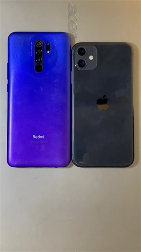 Compare Design📱Apple Iphone 11 VS Xiaomi Redmi 9