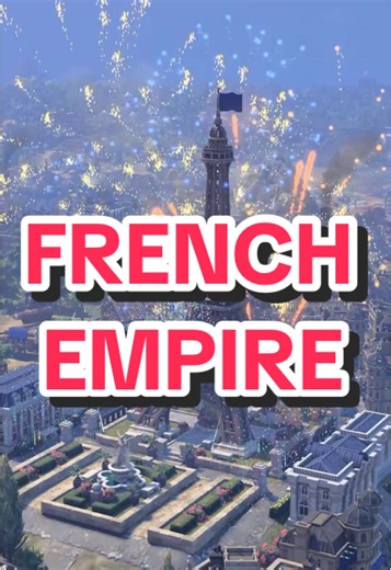 The 𝐅𝐑𝐄𝐍𝐂𝐇 𝐄𝐌𝐏𝐈𝐑𝐄 rises from revolution! #Civ7 #gamingontiktok #france #frenchhistory