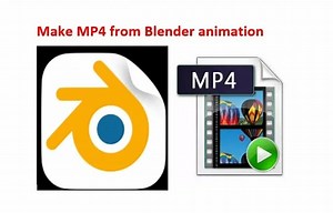 Export and Render mp4 file from Blender animation | Creat video from blender | output video blender