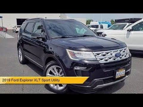 2019 Ford Explorer XLT Sport Utility Sacramento Roseville Elk Grove Folsom Stockton