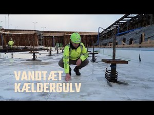 6 - Vi giver kældergulvet regnfrakke på! - [Time to waterproof the basement – raincoat style!]