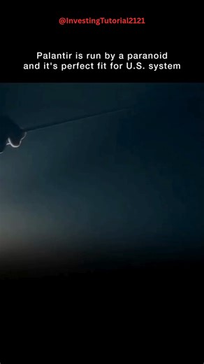 Investing Tutorial on Instagram: "Palantir was shaped by the worldview of its CEO Alex Karp, who openly describes himself as paranoid about national security, institutional failure, and how fragile modern systems really are, and that mindset is baked into the software. Palantir was built to assume worst-case scenarios—terrorism, fraud, cyberattacks, battlefield chaos—so it focuses on connecting messy data fast, showing hidden links, and letting humans make decisions under pressure, which is exac